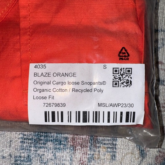 NWT Maharishi 4035 ORIGINAL CARGO LOOSE SNOPANTS - Picture 4 of 6